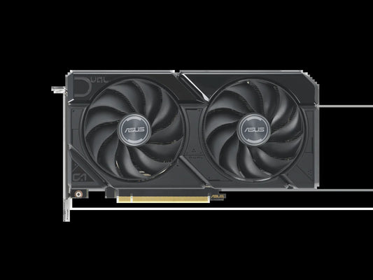 Dual Radeon RX 7600 XT OC Edition 16GB GDDR6 (AMD RDNA 3, Pcie 4.0, 16GB GDDR6 Memory, HDMI 2.1, Displayport 2.1, Axial-Tech Fan Design, 0Db Technology, Dual BIOS) DUAL-RX7600XT-O16G